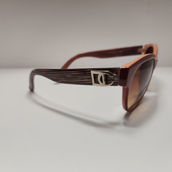 Women’s +2.00 Reader Sunglasses Brown Frame Gradient Lens Stylish Design - Picture 4 of 8